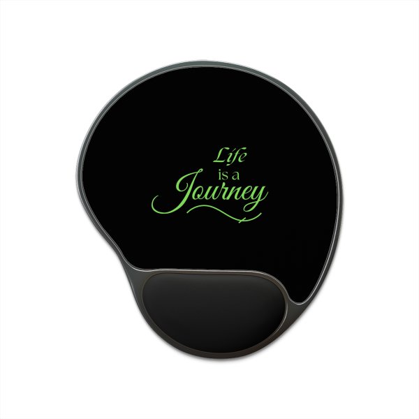 Life Is A Journey Mouse Pad With Wrist Rest - Image 2